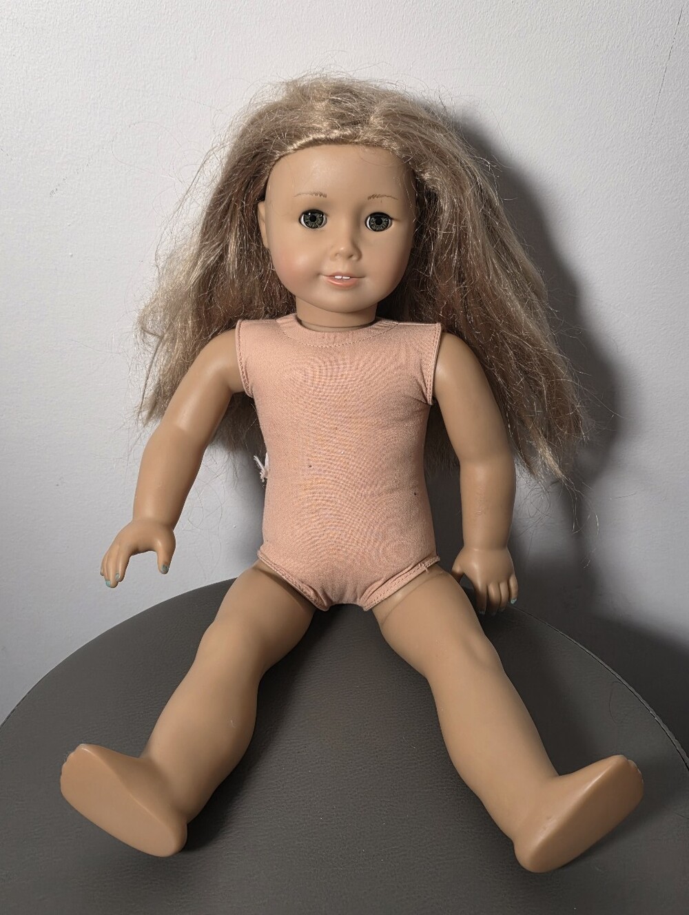 American Girl Doll Blonde Hair Brown Eyes 18" Doll Pleasant Company Style